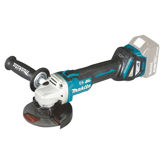 Makita LXT 18V Amoladora angular de batería DGA513Z (18 V, Sin batería, Diámetro disco: 125 mm) | BAUHAUS