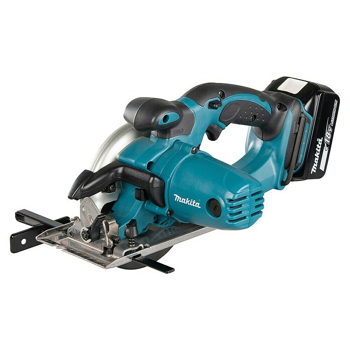 Makita Akku-Handkreissäge DSS501RTJ (18 V, 2 Akkus, 5 Ah, 0 U/min - 3.600 U/min, Sägeblatt: Ø 136 mm)