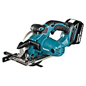 Makita Akku-Handkreissäge DSS501RTJ (18 V, 2 Akkus, 5 Ah, 0 U/min - 3.600 U/min, Sägeblatt: Ø 136 mm)