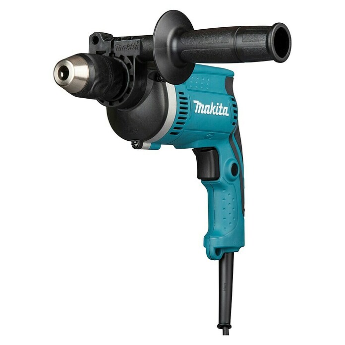 Makita Schlagbohrmaschine HP1631KX3 (710 W, Leerlaufdrehzahl: 0 U/min - 3.200 U/min, Schlagzahl: 0 /min - 48.000 /min)