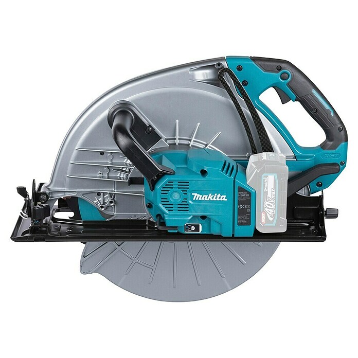Makita XGT 40V max. Sierra circular de batería HS013GZ (40 V, Sin batería, Diámetro hoja de sierra: 415 mm, 2.100 r.p.m.) | BAUHAUS