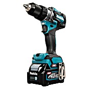 Makita XGT 40V max. Taladro atornillador percutor de batería HP001GZ (40 V, 2 baterías, 2,5 Ah, 41 Nm) | BAUHAUS