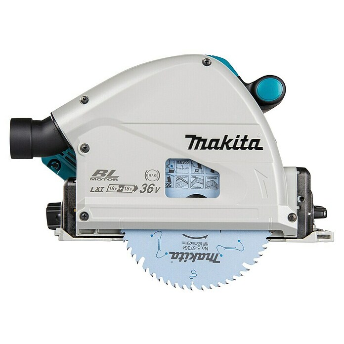 Makita Sierra de incisión de batería (18 V, Sin batería, Hoja de sierra: Ø 165 mm, 2.500 r.p.m. - 6.300 r.p.m.)