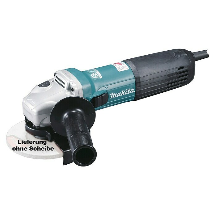 Makita Amoladora (1.400 W, Piedra de afilado: Ø 125 mm, Número de revoluciones de marcha en vacío: 0 r.p.m. - 11.000 r.p.m.)