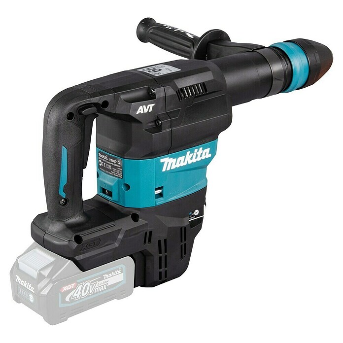 Makita XGT 40V max. Martillo combinado de batería HM001G (40 V, Sin batería, 9,4 J) | BAUHAUS