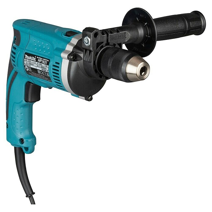 Makita Schlagbohrmaschine HP1631KX3 (710 W, Leerlaufdrehzahl: 0 U/min - 3.200 U/min, Schlagzahl: 0 /min - 48.000 /min)