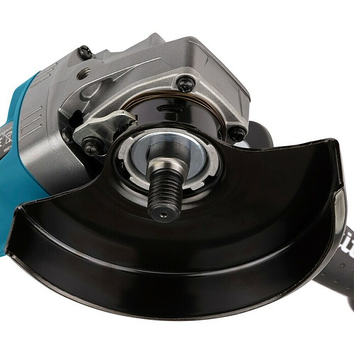 Makita XGT 40V max. Amoladora angular de batería GA008GZ (40 V, Sin batería, Diámetro disco: 125 mm) | BAUHAUS
