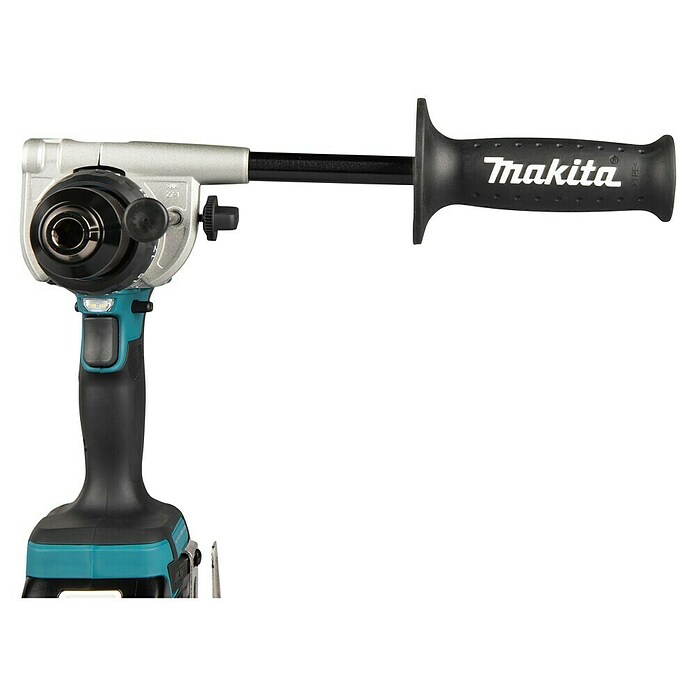 Makita LXT 18V Taladro atornillador percutor de batería DHP492RTJ (18 V, 2 baterías, 5 Ah, 130 Nm) | BAUHAUS
