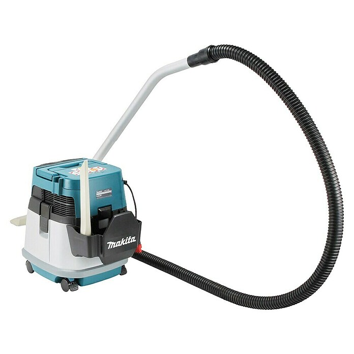 Makita Aspirador de agua de batería (36 V, Sin batería, Volumen de recipiente: 15 l, Alimentación y acumulador de red)
