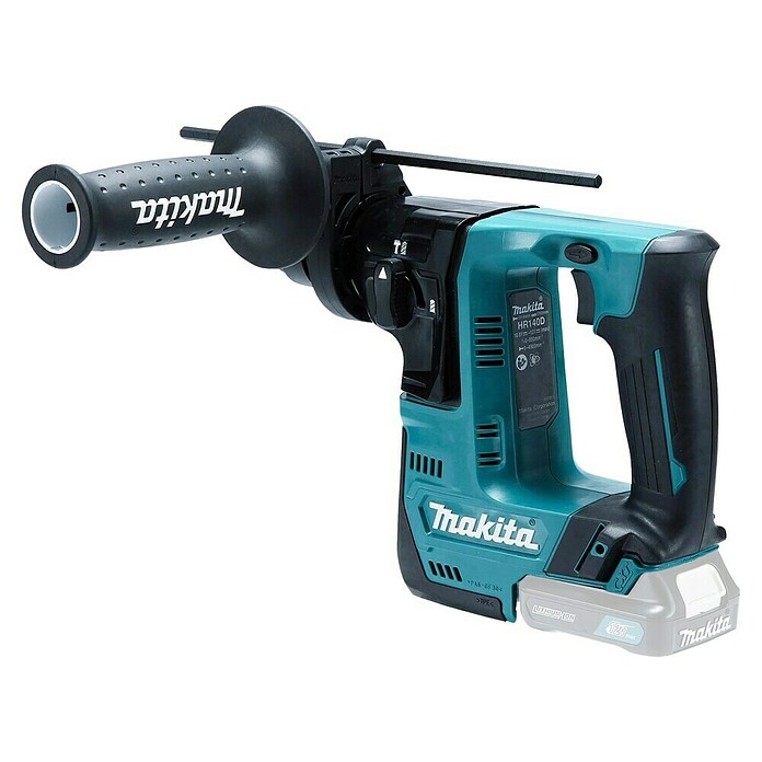 Makita Martillo perforador de batería (12 V, Sin batería, Número de revoluciones de marcha en vacío: 0 r.p.m. - 850 r.p.m., Energía de percusión: 1 J)