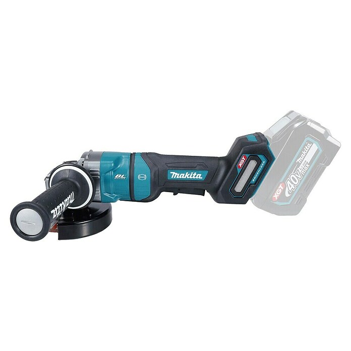 Makita XGT 40V max. Amoladora angular de batería GA050GZ (40 V, Sin batería, Diámetro disco: 125 mm) | BAUHAUS