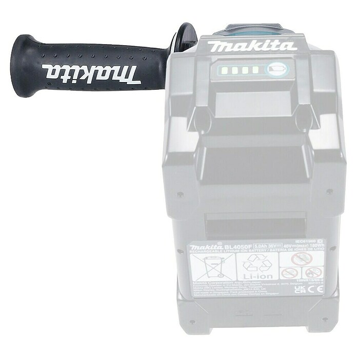 Makita XGT 40V max. Amoladora angular de batería GA050GZ (40 V, Sin batería, Diámetro disco: 125 mm) | BAUHAUS