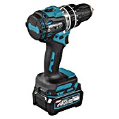 Makita XGT 40V max. Taladro atornillador percutor de batería HP002GA202 (40 V, 2 baterías, 2 Ah, 64 Nm) | BAUHAUS