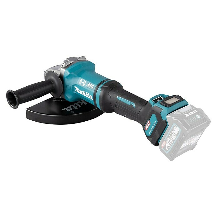 Makita XGT 40V max. Amoladora angular de batería GA038G (40 V, Sin batería, Diámetro disco: 230 mm) | BAUHAUS