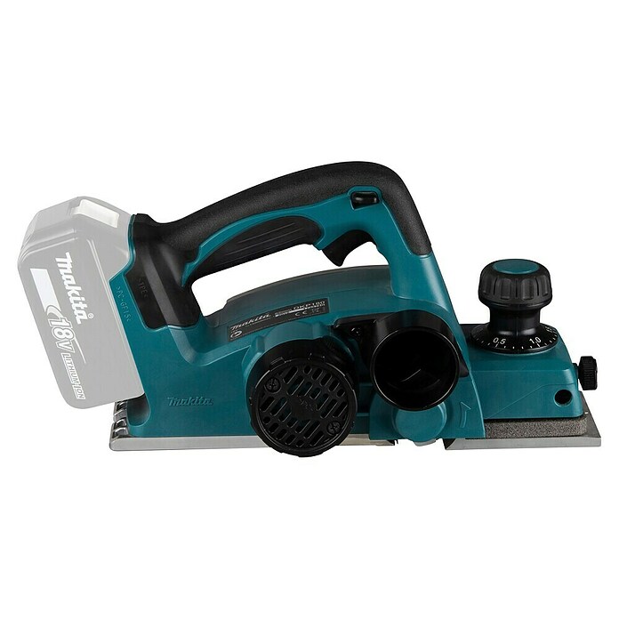 Makita Akku-Handhobel DKP180Z (18 V, Ohne Akku, Hobelbreite: 82 mm)