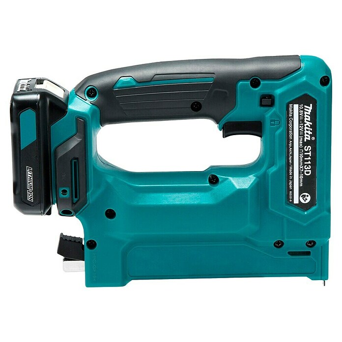 Makita Grapadora de batería (12 V, 2 baterías, 4 Ah)