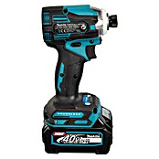 Makita XGT 40V max. Llave de impacto de batería TD001GZ (40 V, 2 baterías, 2,5 Ah) | BAUHAUS