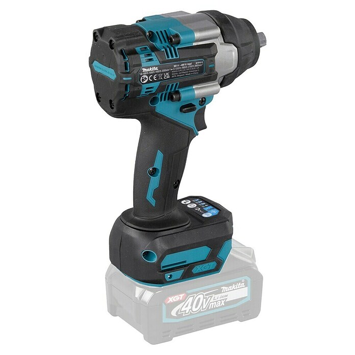 Makita XGT 40V max. Llave de impacto de batería TW008GZ (40 V, Sin batería, 760 Nm) | BAUHAUS