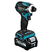Makita XGT 40V max. Llave de impacto de batería TD001GZ (40 V, 2 baterías, 2,5 Ah) | BAUHAUS