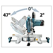 Makita Sierra ingletadora LS1110F (1.400 W, Diámetro hoja de sierra: 260 mm, Número de revoluciones de marcha en vacío: 4.500 r.p.m.) | BAUHAUS