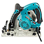Makita Tauchsäge SP6000J1 mit Makpac und Führungsschiene (Leistungsaufnahme: 1.300 W, Sägeblatt: Ø 165 mm, Leerlaufdrehzahl: 2.000 U/min - 6.400 U/min)
