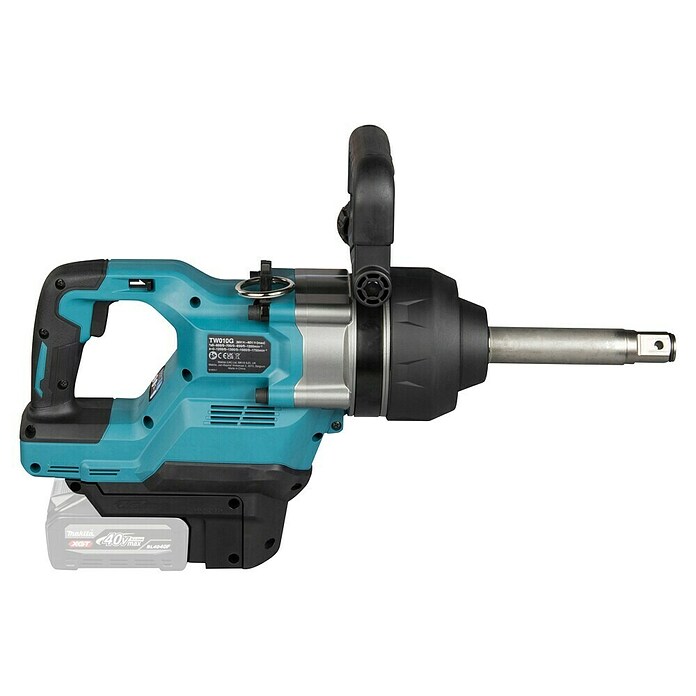 Makita XGT 40V max. Llave de impacto de batería TW010G (40 V, Sin batería, 3.150 Nm) | BAUHAUS