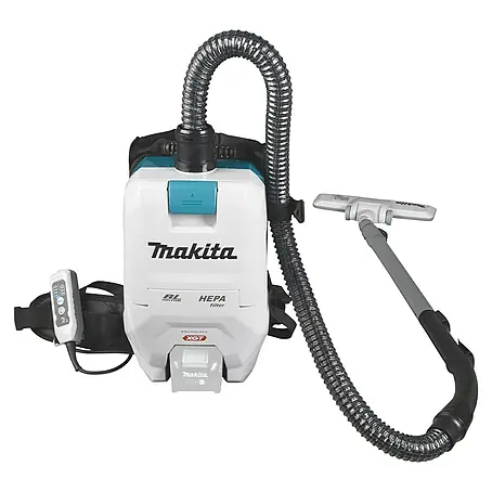 Makita XGT 40V max. Aspiradora con mochila de batería VC008GZ