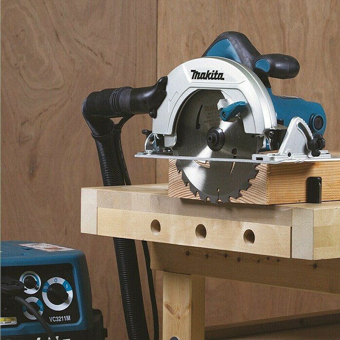 Makita Sierra circular (1.200 W, Hoja de sierra: Ø 190 mm, Número de revoluciones de marcha en vacío: 0 r.p.m. - 5.200 r.p.m.)