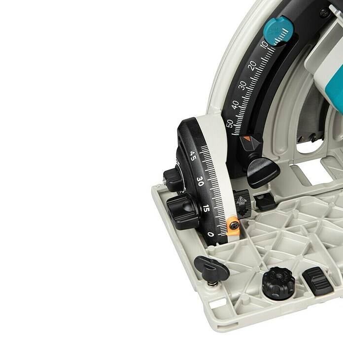 Makita Tauchsäge SP6000J1 mit Makpac und Führungsschiene (Leistungsaufnahme: 1.300 W, Sägeblatt: Ø 165 mm, Leerlaufdrehzahl: 2.000 U/min - 6.400 U/min)