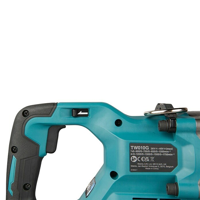 Makita XGT 40V max. Llave de impacto de batería TW010G (40 V, Sin batería, 3.150 Nm) | BAUHAUS