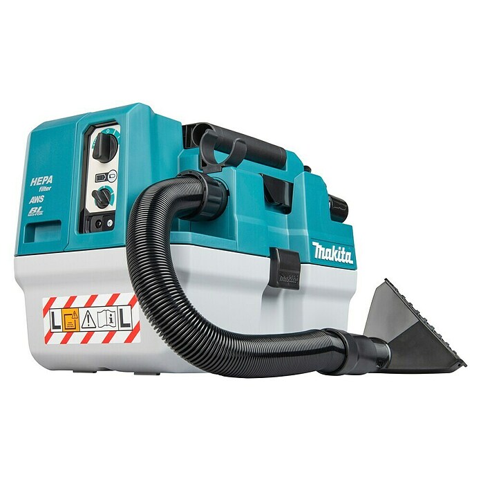 Makita XGT 40V max. Aspirador en seco y húmedo de batería VC013GLZ03 (40 V, Sin batería, Volumen de recipiente: 7,5 l) | BAUHAUS