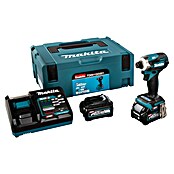 Makita XGT 40V max. Llave de impacto de batería TD001GZ (40 V, 2 baterías, 2,5 Ah) | BAUHAUS