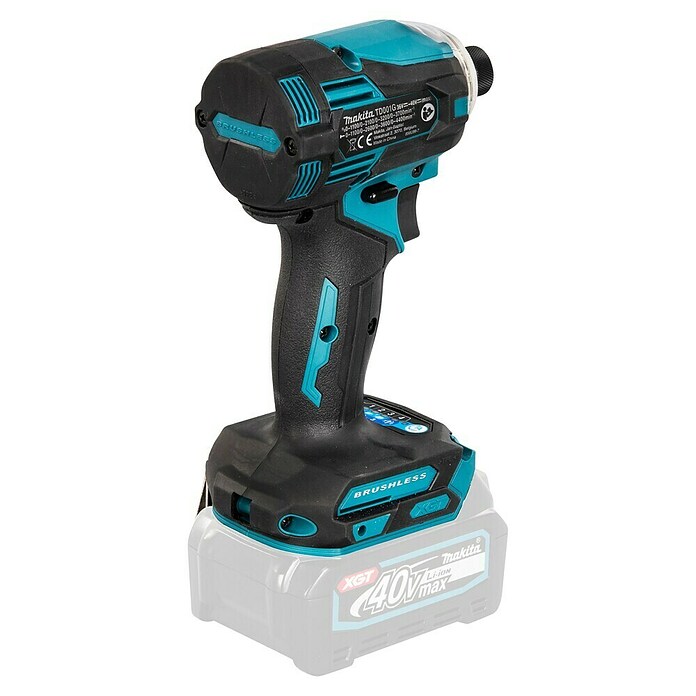 Makita XGT 40V max. Llave de impacto de batería TD001GZ (40 V, Sin batería) | BAUHAUS