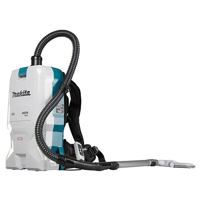 Makita XGT 40V max. Aspiradora con mochila de batería VC011GZ (40 V, Sin batería, Volumen de recipiente: 6 l) | BAUHAUS