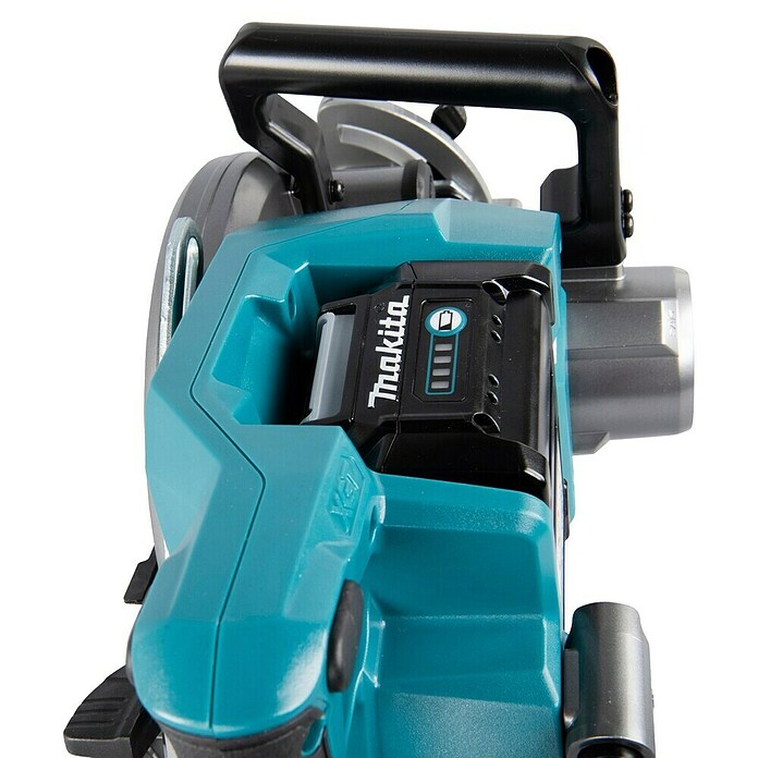 Makita XGT 40V max. Sierra circular de batería RS001GZ (40 V, Sin batería, Diámetro hoja de sierra: 185 mm, 6.400 r.p.m.) | BAUHAUS