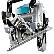 Makita XGT 40V max. Sierra circular de batería RS001GZ (40 V, Sin batería, Diámetro hoja de sierra: 185 mm, 6.400 r.p.m.) | BAUHAUS