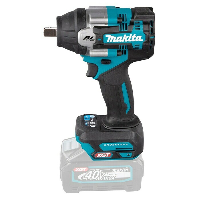 Makita XGT 40V max. Llave de impacto de batería TW008GZ (40 V, Sin batería, 760 Nm) | BAUHAUS
