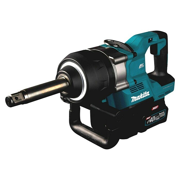 Makita XGT 40V max. Llave de impacto de batería TW010G (40 V, Sin batería, 3.150 Nm) | BAUHAUS