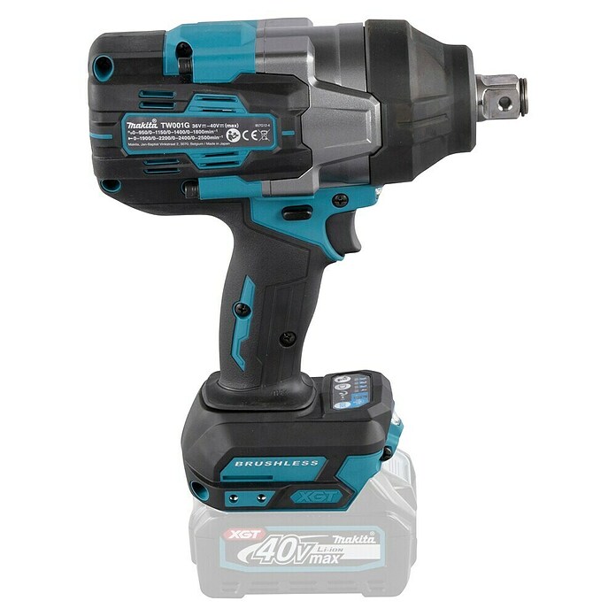 Makita XGT 40V max. Llave de impacto de batería TW001GZ (40 V, Sin batería) | BAUHAUS