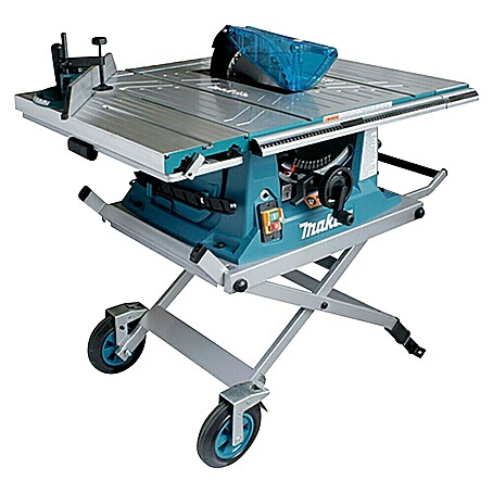 Makita Tischkreissäge MLT100NX1 mit Untergestell (1.500 W, Durchmesser Sägeblatt: 260 mm, Schnitttiefe bei 90 °: 93 mm)