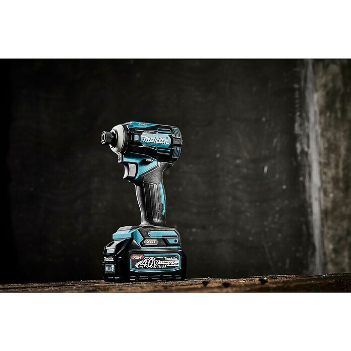 Makita XGT 40V max. Llave de impacto de batería TD001GZ (40 V, Sin batería) | BAUHAUS