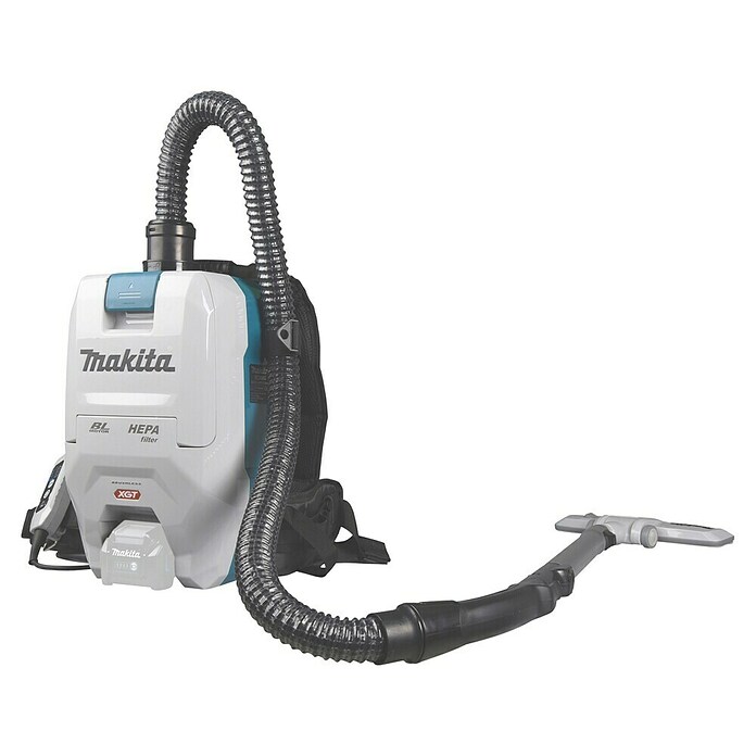 Makita XGT 40V max. Aspiradora con mochila de batería VC008GZ (40 V, Sin batería, Volumen de recipiente: 2 l) | BAUHAUS