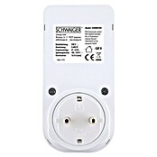 Schwaiger Energiekosten-Messgerät Einspeisemessgerät beleuchtet (Weiß) | BAUHAUS