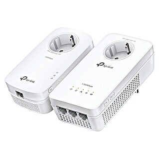 TP-Link WLAN-Verstärker TL-WPA1300P KIT Powerline Network (Weiß)