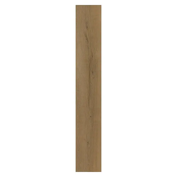 Fixed Vinylboden Plus - Horizonte, Landhausdiele, 1.530 x 235 x 3 mm - Hellbraune Holzdiele mit natürlicher Maserung und dunklen Markierungen.