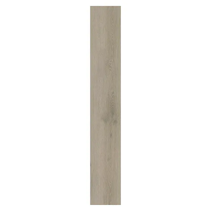 Fixed Vinylboden Plus - Teresina, Landhausdiele, 1.530 x 235 x 3 mm - Helle, graubraune Holzoptikdiele mit ausgeprägter Maserung.