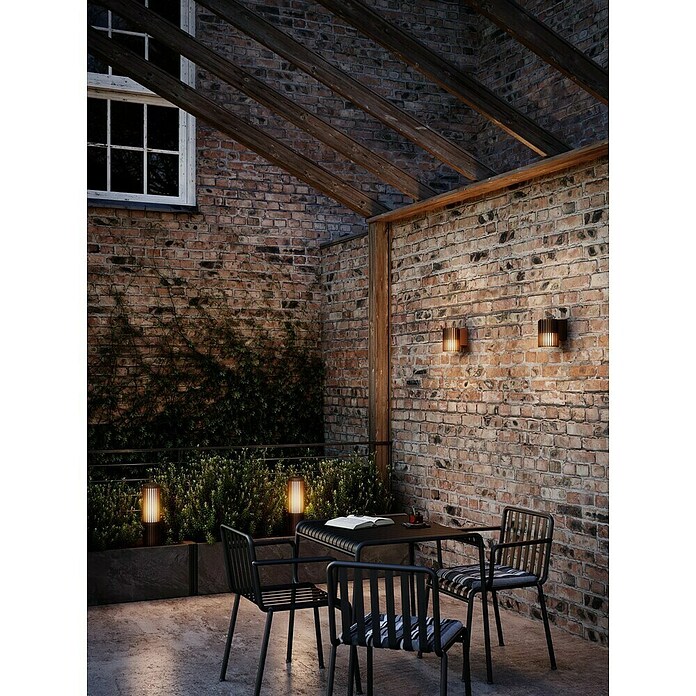 Nordlux Led-wandlamp Aludra (Antraciet, b x d x h: 12,4 x 17,4 x 16,8 cm) | BAUHAUS