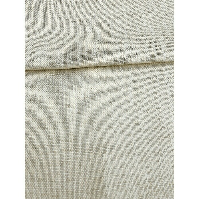 Cortina con ollaos Lemos (An x Al: 140 x 280 cm, 64% poliéster 24% viscosa y 12% lino, Crudo) | BAUHAUS