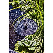 Heissner Gartenbrunnen Solar Wassergarten Lotusgarden (58 x 58 x 19 cm, Kunststoff, Anthrazit) | BAUHAUS