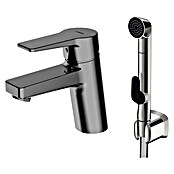 Hansa Twist Waschtischarmatur (Chrom, Glänzend, Mit Funktionsbrause, Mit Objekthebel) | BAUHAUS